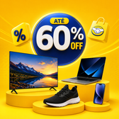 Imagem da oferta Mercado Livre: Até 60% OFF em Smart TVs Smartphones Tênis e Muito Mais!