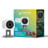 Imagem da oferta Smart Câmera Wi-Fi Positivo Casa Inteligente 1080p Full HD 20 FPS áudio bidirecional detecção de movimentos visão n