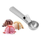 Imagem da oferta Colher De Sorvete Inox Com Ejetor de Bola Concha Profissional Sobremesa