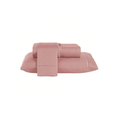 Imagem da oferta Jogo de Lençol Cama Queen 3 Peças 400 Fios Ponto Palito Casa Dona