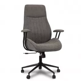 Imagem da oferta Cadeira de Escritório  Groovy Estofada Base Giratória e Sistema Relax