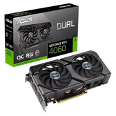 Imagem da oferta Placa de vídeo ASUS RTX 4060 Dual 8G EVO OC NVIDIA GeForce 8GB GDDR6 G-SYNC Ray Tracing - 90YV0JC7-M0NA00