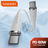 Imagem da oferta Cabo USB-C Toocki 60W 1.2m
