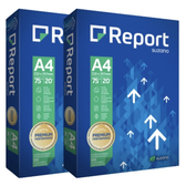 Imagem da oferta Papel Sulfite Report Oficio A4 Resma Com 2 De 500 Folhas Multiuso
