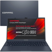 Imagem da oferta Notebook Compaq Presario 5112 Snapdragon 7C 4GB SSD 128GB Tela 15,6” HD W11