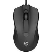Imagem da oferta Mouse HP USB 100 Sensor Óptico Ambidestro Resoluções até 1600 DPI Compatível com PC/Mac - 6VY96AA