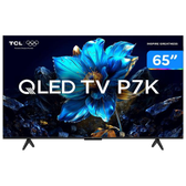 Imagem da oferta Smart TV 65" TCL 4K UHD QLED 65P7K Google TV AiPQ Google Assistente 3 HDMI 1 USB