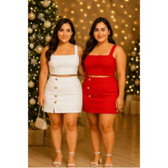 Imagem da oferta Conjunto Feminino Plus Size para Natal Final De Ano Reveillon
