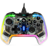 Imagem da oferta Controle Gamer Pichau Glower X1 | Transparente com Neon RGB | PCSwitch  PS3  Android | 2m | PG-GLWX-BL01