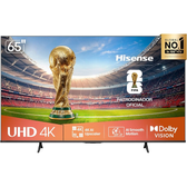 Imagem da oferta Hisense Smart TV 4K 65" Polegadas 65A6NV com Dolby Vision HDR10 HLG DTS Virtual X Compatibilidade Alexa e Google Home