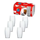 Imagem da oferta Jogo De Copo Oca 300ml 6pçs - Nadir Figueiredo Cor Cristalino