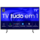 Imagem da oferta Smart TV Samsung LED 75 4K Wi-Fi Tizen Comando de Voz UN75DU7700GXZD