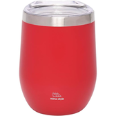 Imagem da oferta Mimo Style Copo Térmico de Aço Inoxidável Parede Dupla Vermelho 350ml Com Tampa de Polipropileno Livre de BPA Ideal