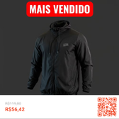 Imagem da oferta Corta Vento Masculina Impermeável Semi Forrada PRETO Rock Saints