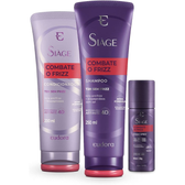 Imagem da oferta Eudora Kit Siàge Combate o Frizz: Shampoo 250ml + Condicionador 200ml + Magic Spray Capilar 30g