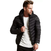 Imagem da oferta Jaqueta Slim Fitness Bobojaco Corta-vento