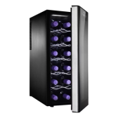 Imagem da oferta Adega de Vinho Climatizada Electrolux 12 garrafas Uma Porta Acabamento em Alumínio ACB12 - Bivolt