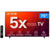 Imagem da oferta Smart TV 75 4K UHD LED LG 75UR8750