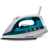 Imagem da oferta MONDIAL Ferro a Vapor AzulBranco 1200W 110V - F-32