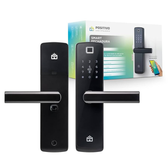 Imagem da oferta Smart Fechadura Digital Wi-Fi de Embutir Positivo Casa Inteligente Abertura por Senha Biometria Tag Chave e Aplicativo P