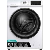 Imagem da oferta Hisense Lava e Seca 13kg Lavagem8kg Secagem Steam 13 Programas Motor Inverter Painel Touch Branco WD13X