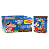 Imagem da oferta Pack Bebida Láctea Betânia Kids Chocolate 200ml - 9 Unidades