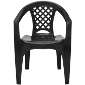 Imagem da oferta Cadeira com Braços Iguape Preta - 92221009 - TRAMONTINA