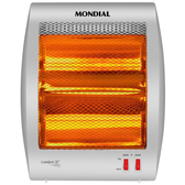 Imagem da oferta Aquecedor de Ambiente Mondial Halógeno A-09 Comfort Air Branco - 800W