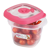 Imagem da oferta Sanremo - Pote Hermético Plástico Quadrado de 450ml Linha Flor