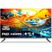 Imagem da oferta Smart TV HQ 43" Full HD tela sem bordas Sistema Android Design Slim HQS43NKHM