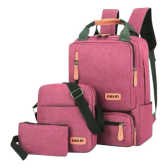Imagem da oferta Mochila + Brinde Bag E Bolsa Masculina E Feminina Escola Top