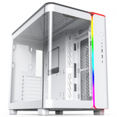 Imagem da oferta Gabinete Gamer Montech King 95 ARGB Mid Tower Vidro Temperado ATX White Sem Fonte Sem Fan