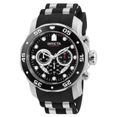 Imagem da oferta Invicta Relógio masculino 6977 Pro Diver Collection de aço inoxidável mostrador azul relógio de poliuretano preto Re