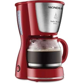 Imagem da oferta Cafeteira Elétrica Dolce Arome Mondial VermelhoInox 550W 110V - C-35 18X