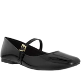 Imagem da oferta Sapatilha Boneca Gabriela Detalhe Fivela Verniz Preto
