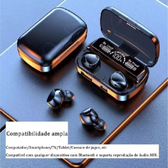 Imagem da oferta Kit M10 Bluetooth 5.3 Fones de ouvido sem fio TWS estéreo com carregador Power Bank