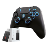 Imagem da oferta Controle Para Ps5 Ps4 Ps3 Joystick Sem Fio Pc Gamepad Qrd