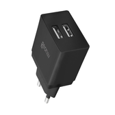 Imagem da oferta Geonav Carregador de Parede universal 2.1A 2 portas USB Bivolt 10W ESACB2 Preto