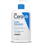 Imagem da oferta CeraVe Loção Hidratante Corporal com 3 Ceramidas e Ácido Hialurônico Hidratação 24h Textura Fluida para Pele Seca