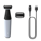 Imagem da oferta Philips Bodygroom Aparador e Raspador de Pelos para o Corpo Uso Seco e Molhado à Prova dágua Bivolt BG3007/01