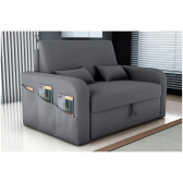Imagem da oferta Sofá-cama 2 Lugares Casal Veludo Matrix Lady Dai