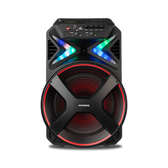 Imagem da oferta Caixa Amplificada Connect Lights Mondial Bivolt 400W RMS Preto/Vermelho - CM-400