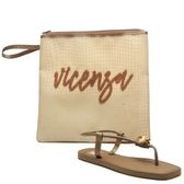 Imagem da oferta Sandália Vicenza Com Necessaire Marrom