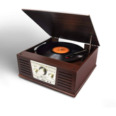 Imagem da oferta Obaretrô Vitrola Multifuncional Obabox Cd Usb Bluetooth Rádio Fm e Conversor