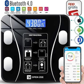 Imagem da oferta Balança Bioimpedância Digital Com Aplicativo Bluetooth Histórico App Corporal