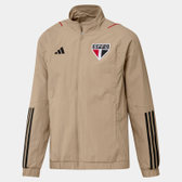 Imagem da oferta Jaqueta São Paulo 23/24 Apresentação Adidas Masculina - Dourado Tam P