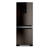 Imagem da oferta Geladeira Brastemp Ff Inverse 447l Black Inox - Bre57fe 220v