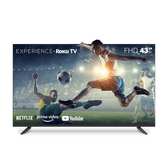 Imagem da oferta Multilaser - Smart TV FHD 43 DLED Wi-fi MultiExperience Roku Multi - TL056EX