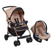 Imagem da oferta Carrinho de Bebê Rio K até 15Kg + Bebê Conforto Touring X até 15Kg Burigotto Mon Amour