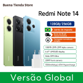 Imagem da oferta Estreia mundial Versão global Xiaomi Redmi Note 14 MediaTek Helio G99-Ultra 108MP AI Camera 5500mAh 6,67" 120Hz T
